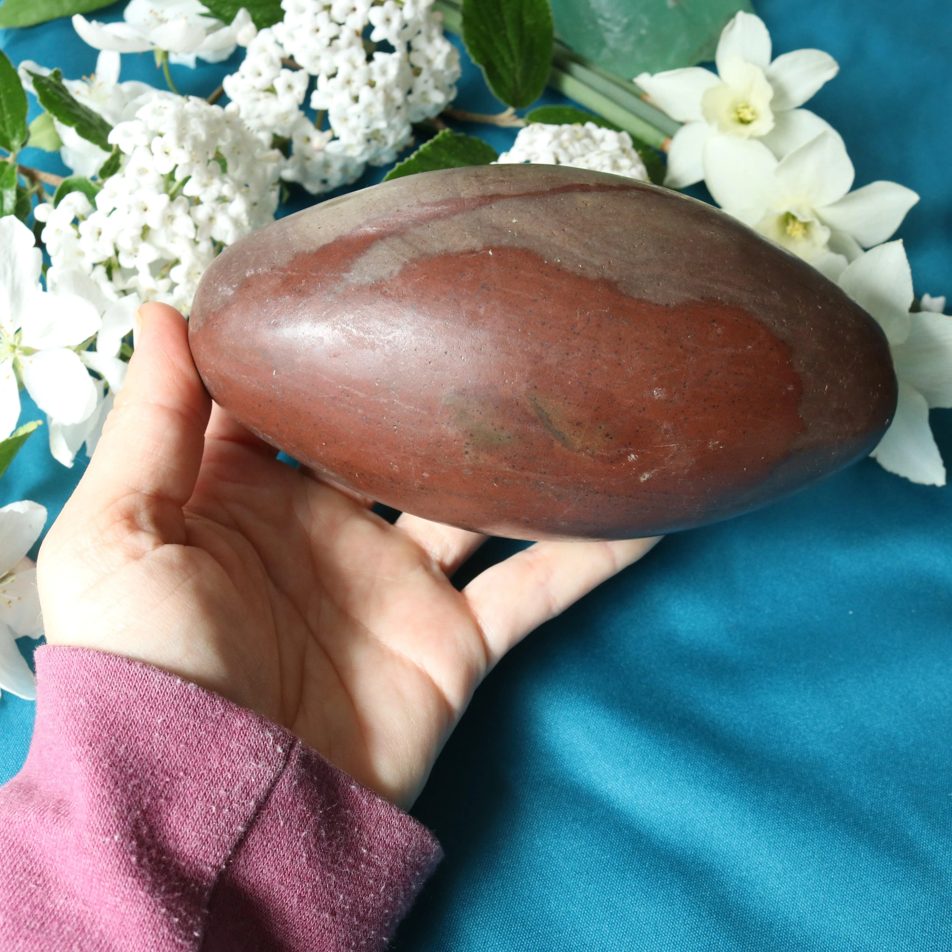 6 inch Shiva Lingham Stone ~ Powerful Root Chakra Grounding Energy