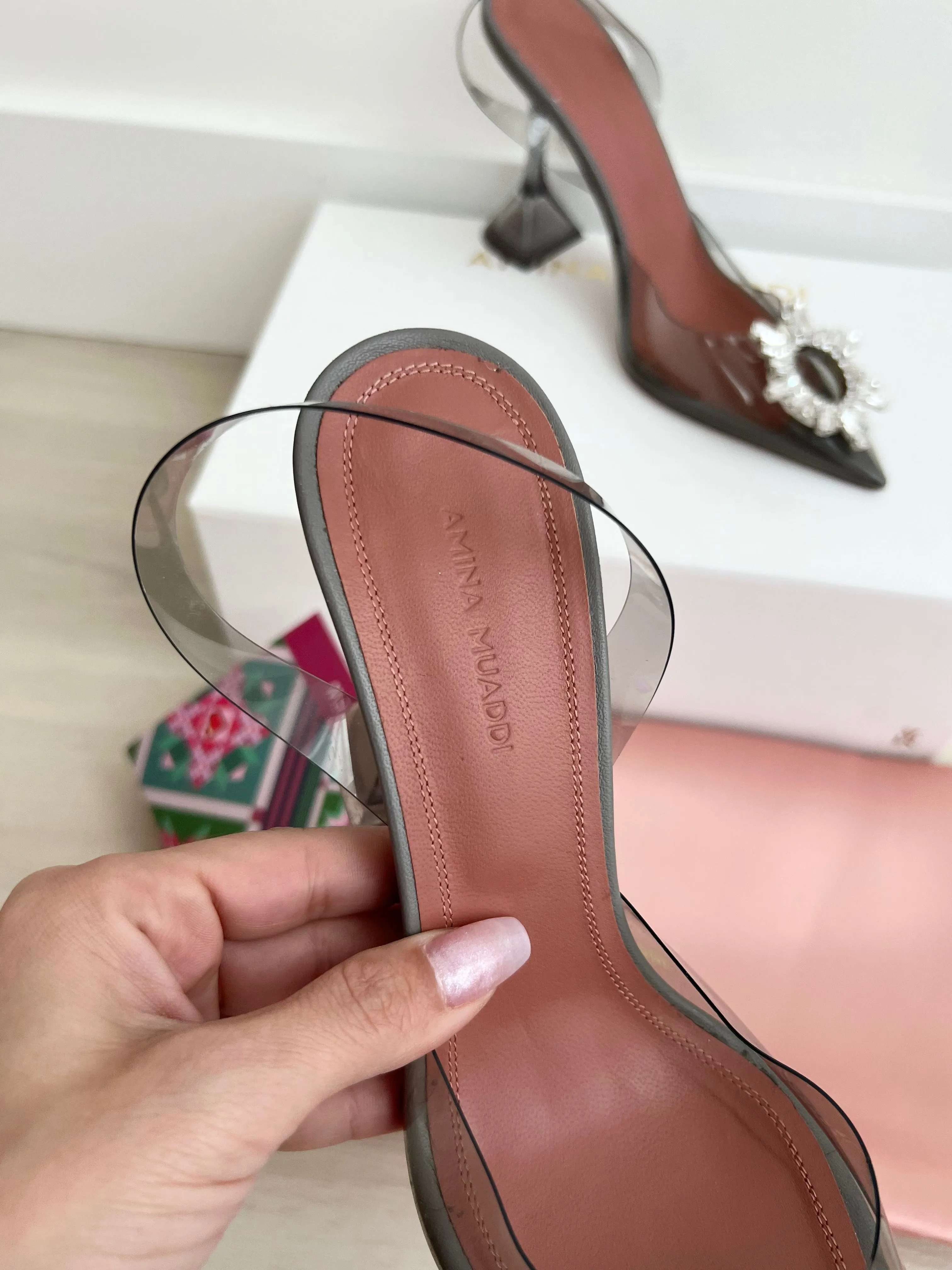 Amina Muaddi Begum Slingbacks