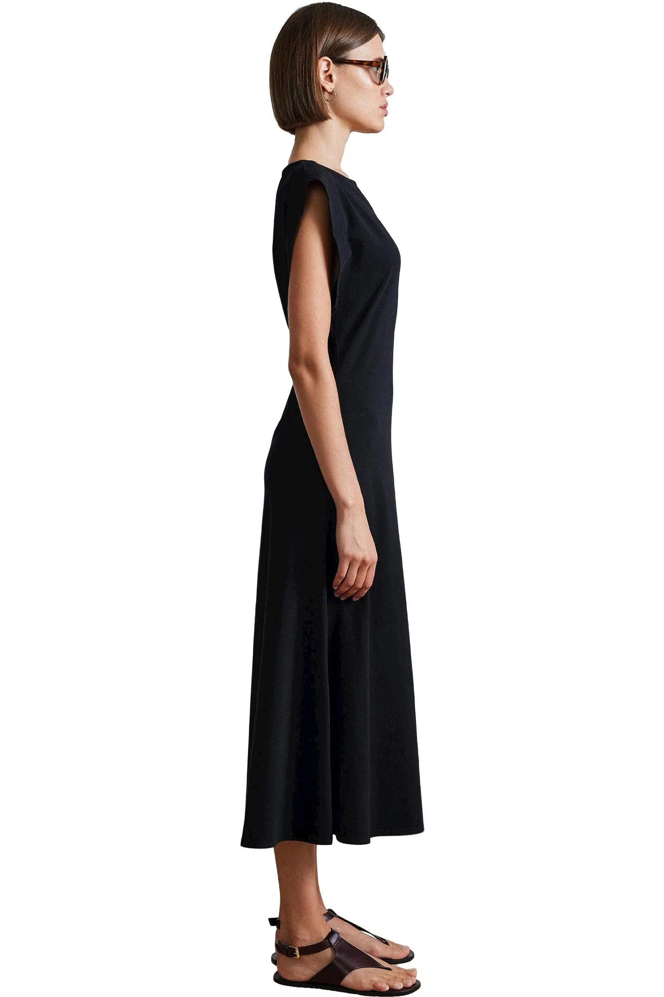 Apiece Apart Adi Dress in Black