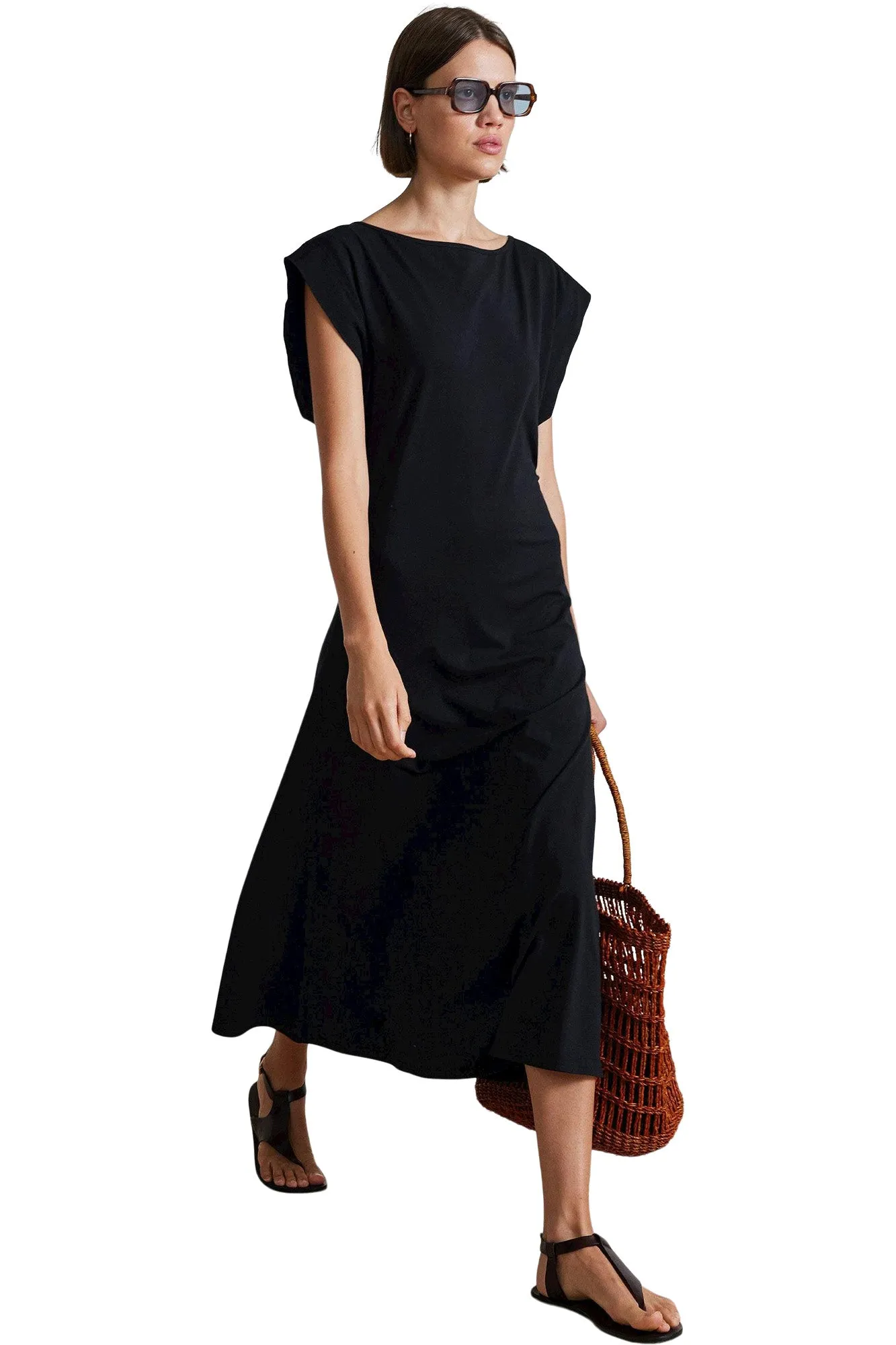 Apiece Apart Adi Dress in Black