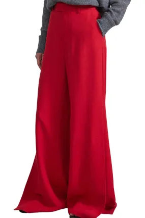 Apiece Apart Alba Trouser in Deep Red