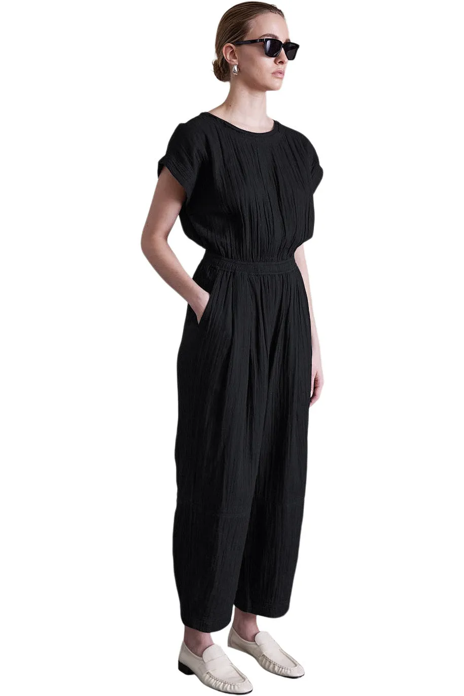 Apiece Apart Fuerza Jumpsuit in Black