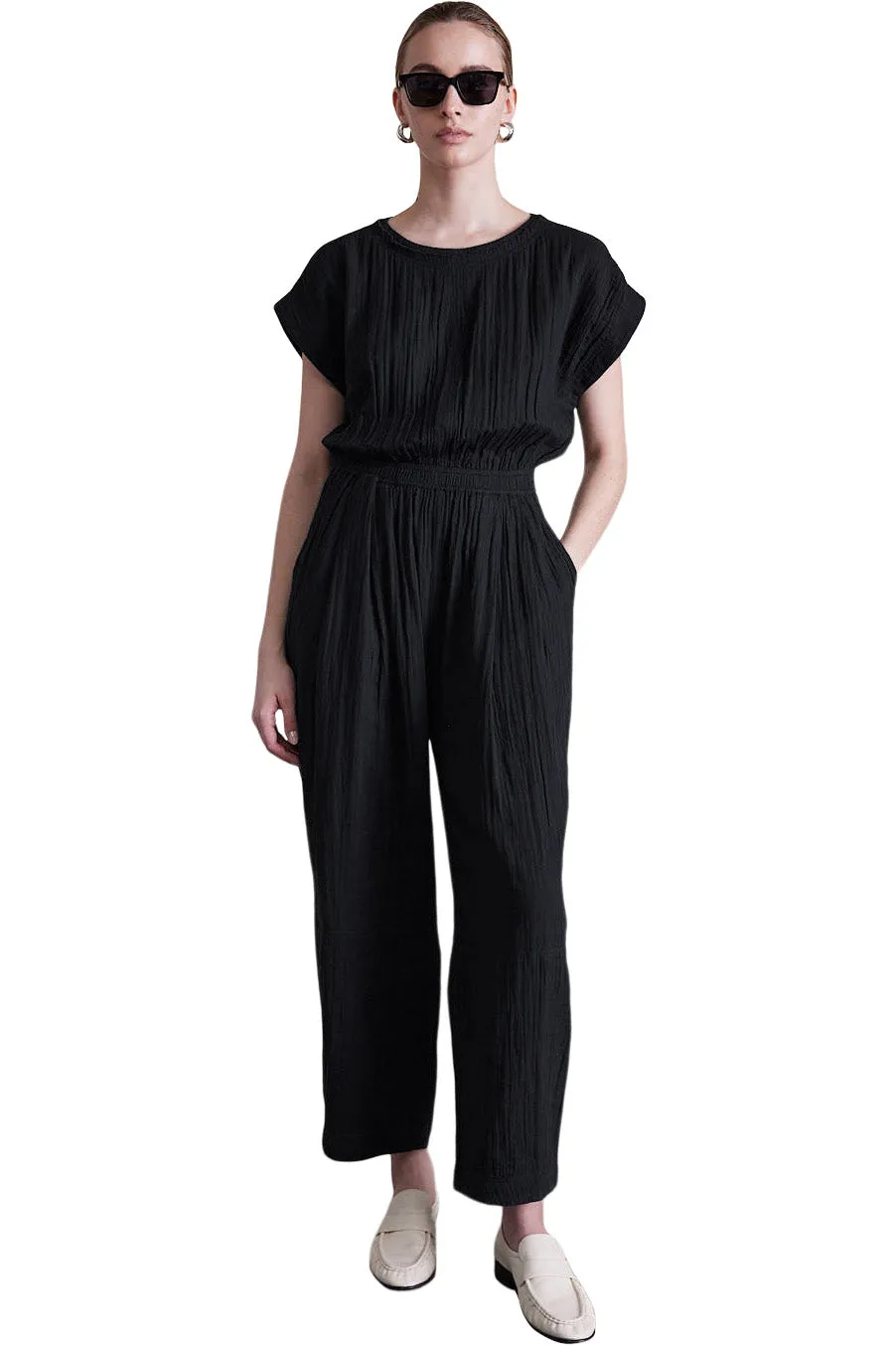 Apiece Apart Fuerza Jumpsuit in Black