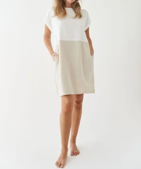 BAMBOO COTTON LINEN DRESS