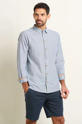 Blue Stripe Long Sleeve Shirt