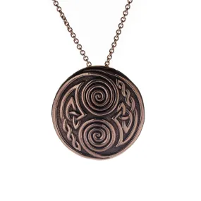 Bronze Circle Of Life Necklace