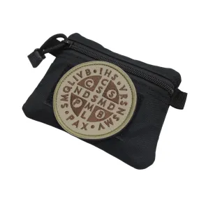 Canvas Wallet with St Benedict Badge