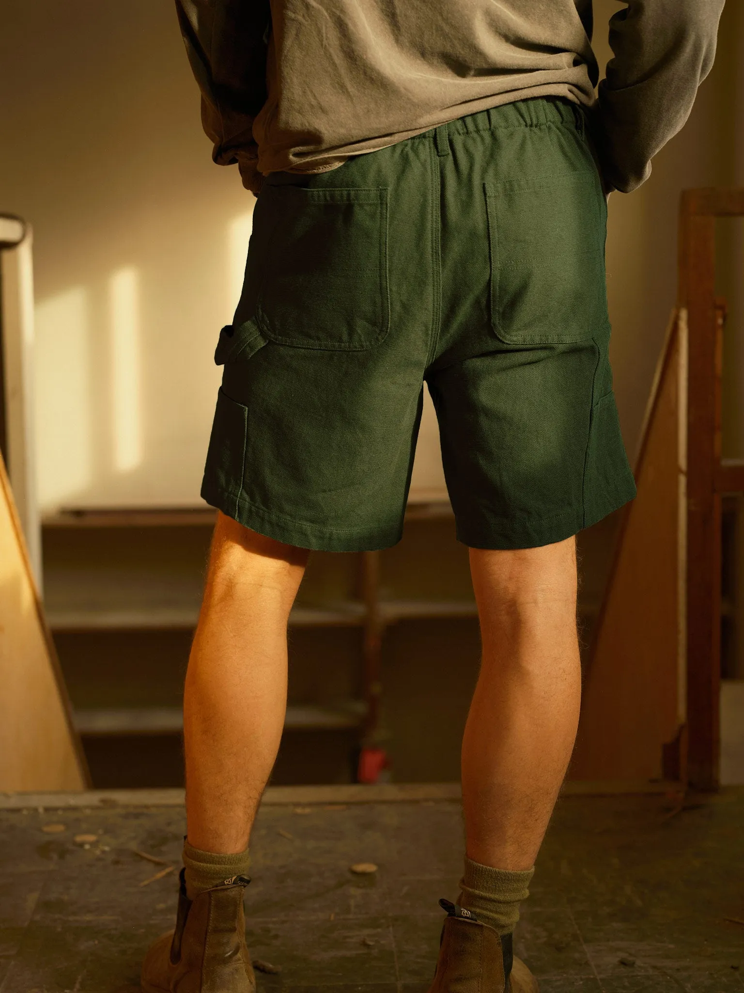 Canvas Work Shorts