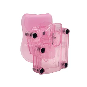 CY-UHFSTPKP06TPK FUNDA UNIVERSAL MEGA FIT ROSA TRANSPARENTE MARCA CYTAC