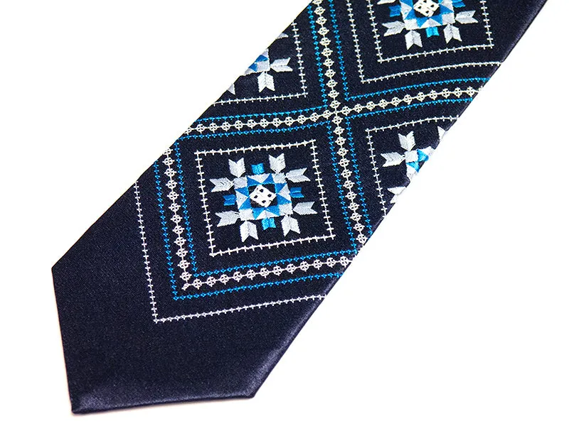 Embroidered Necktie