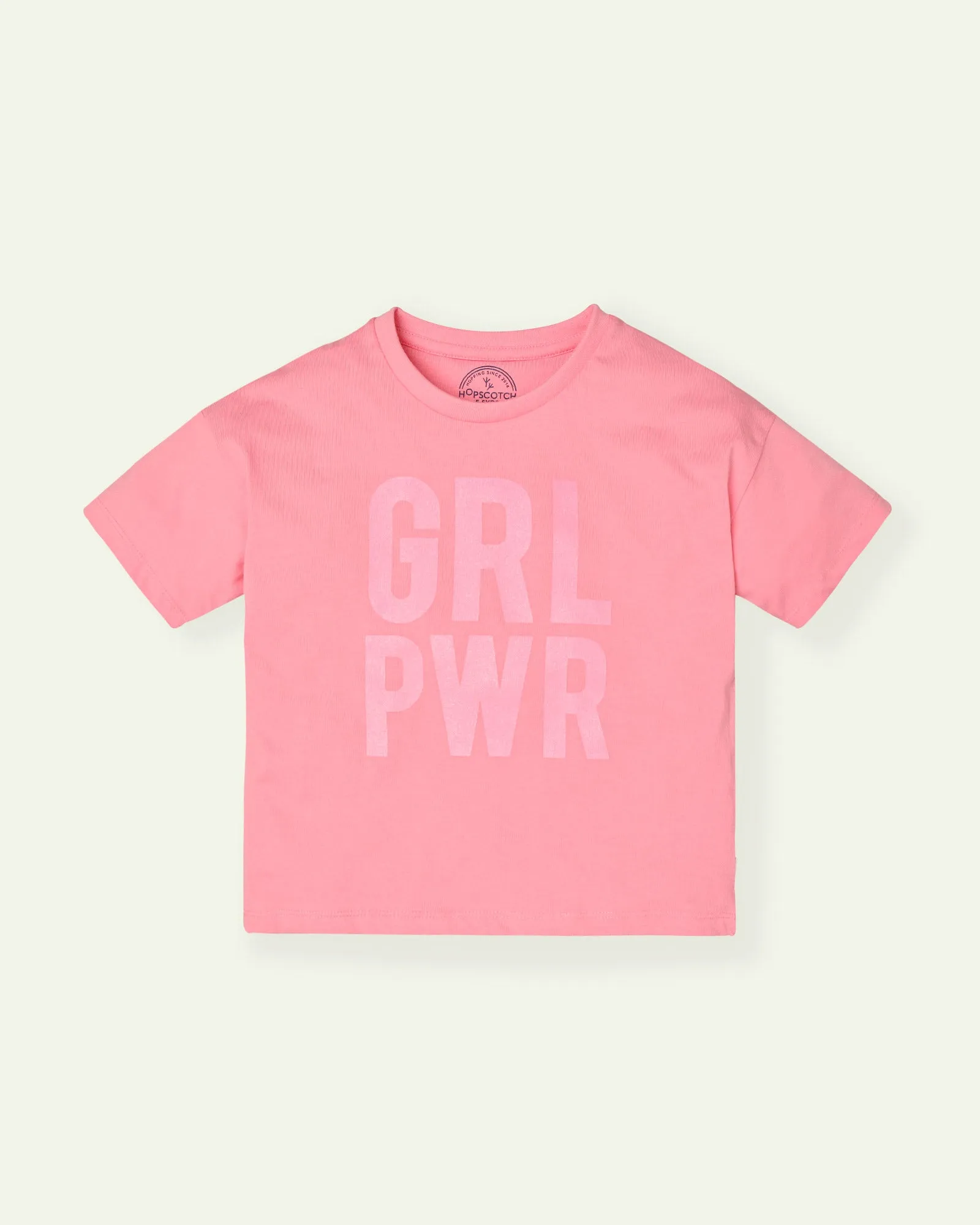 Girl Power Boxy Cropped T-Shirt