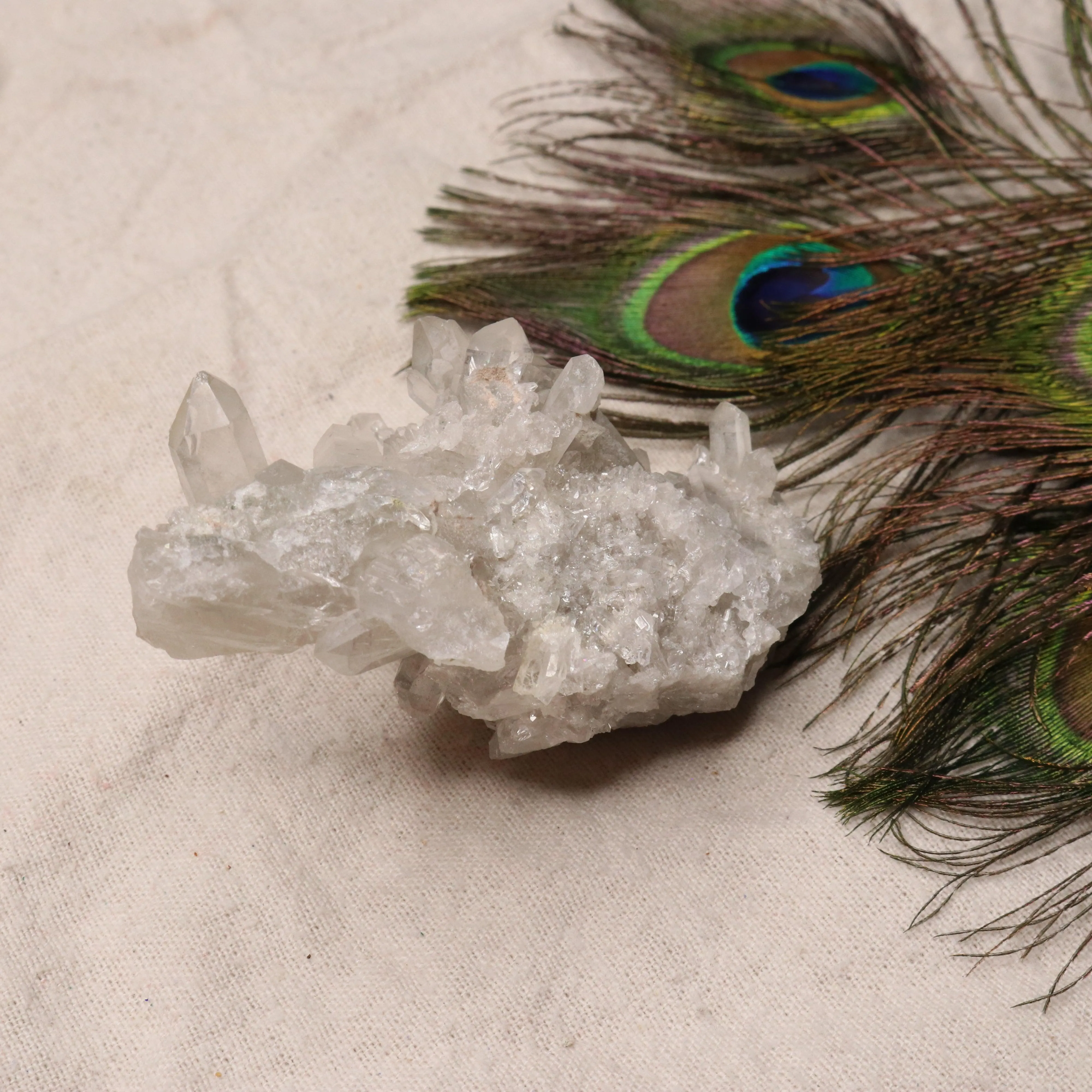 Grade A Lithium Quartz Cluster Self Healed from Brazil~ Specimen #2