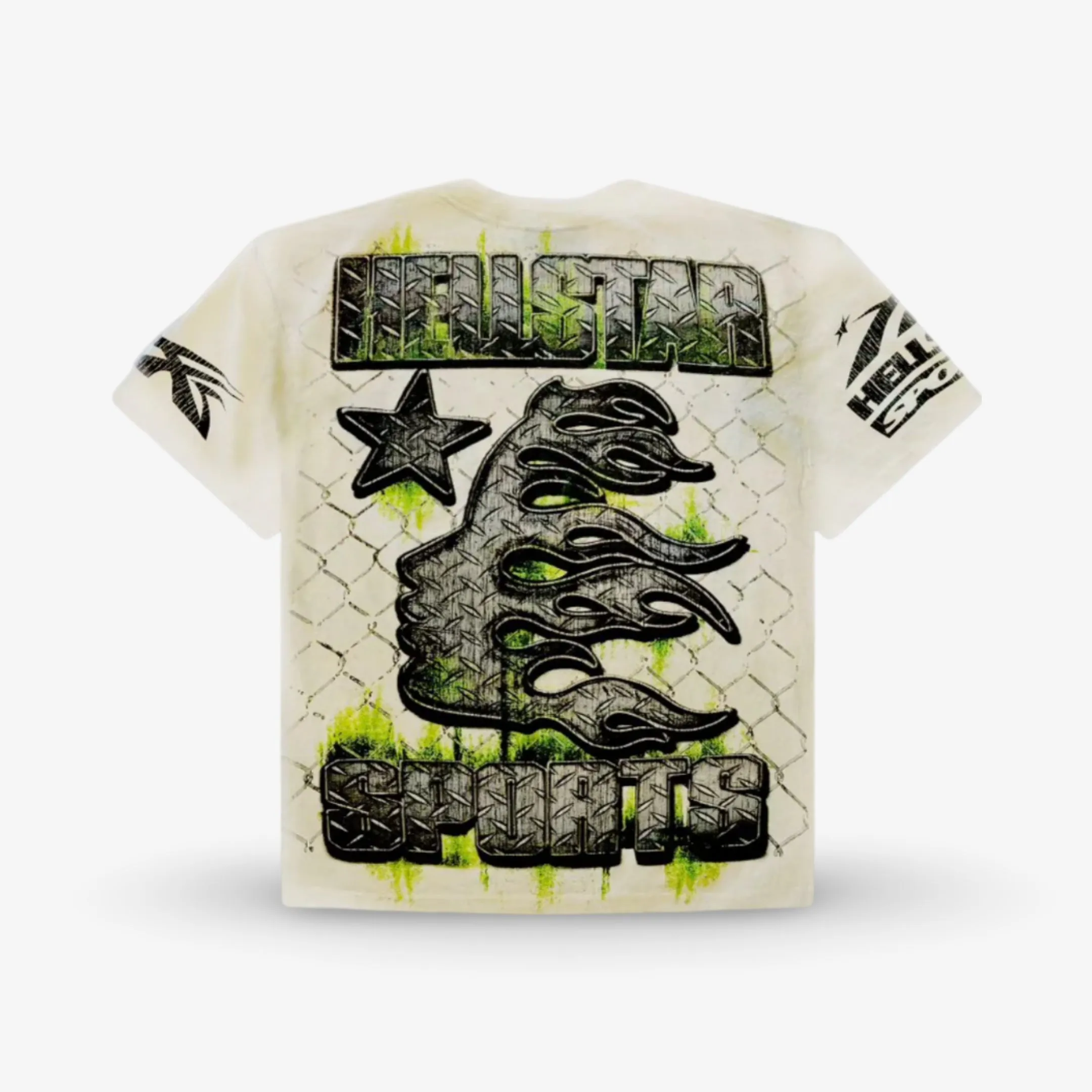 Hellstar Sports T-Shirt 'War Ready!' White SS24