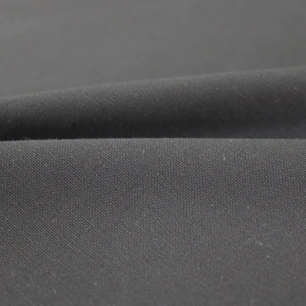 Home Furnishing Fabric Brushed Panama Weave - Black