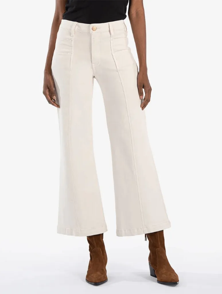 Kut From The Kloth Meg Wide Leg Jeans with Double Front Pockets