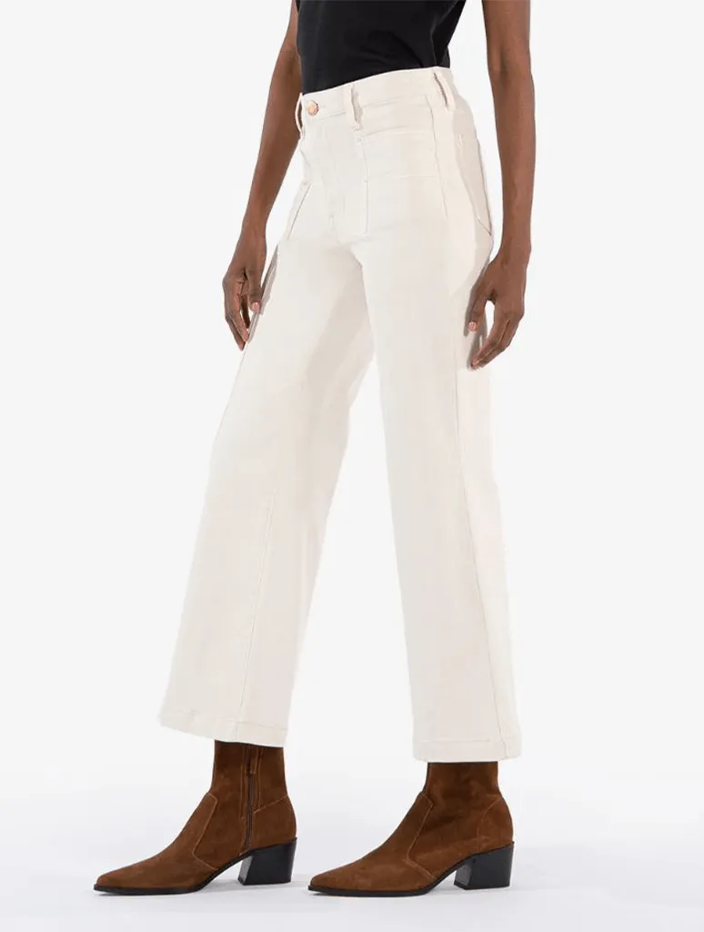 Kut From The Kloth Meg Wide Leg Jeans with Double Front Pockets