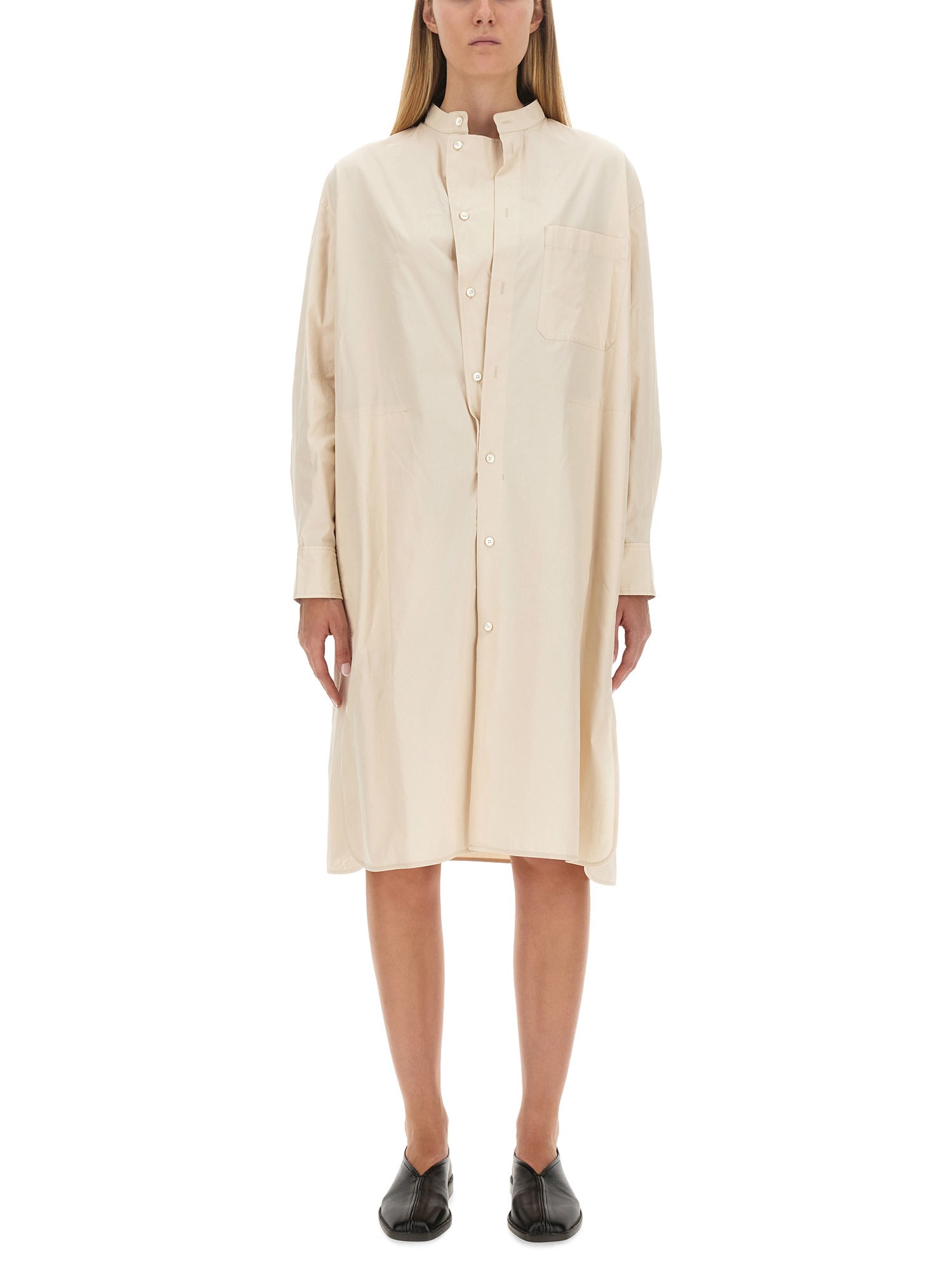 LEMAIRE    COTTON SHIRT DRESS