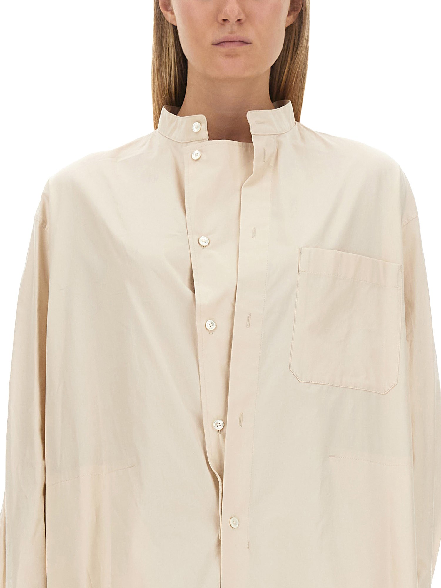 LEMAIRE    COTTON SHIRT DRESS