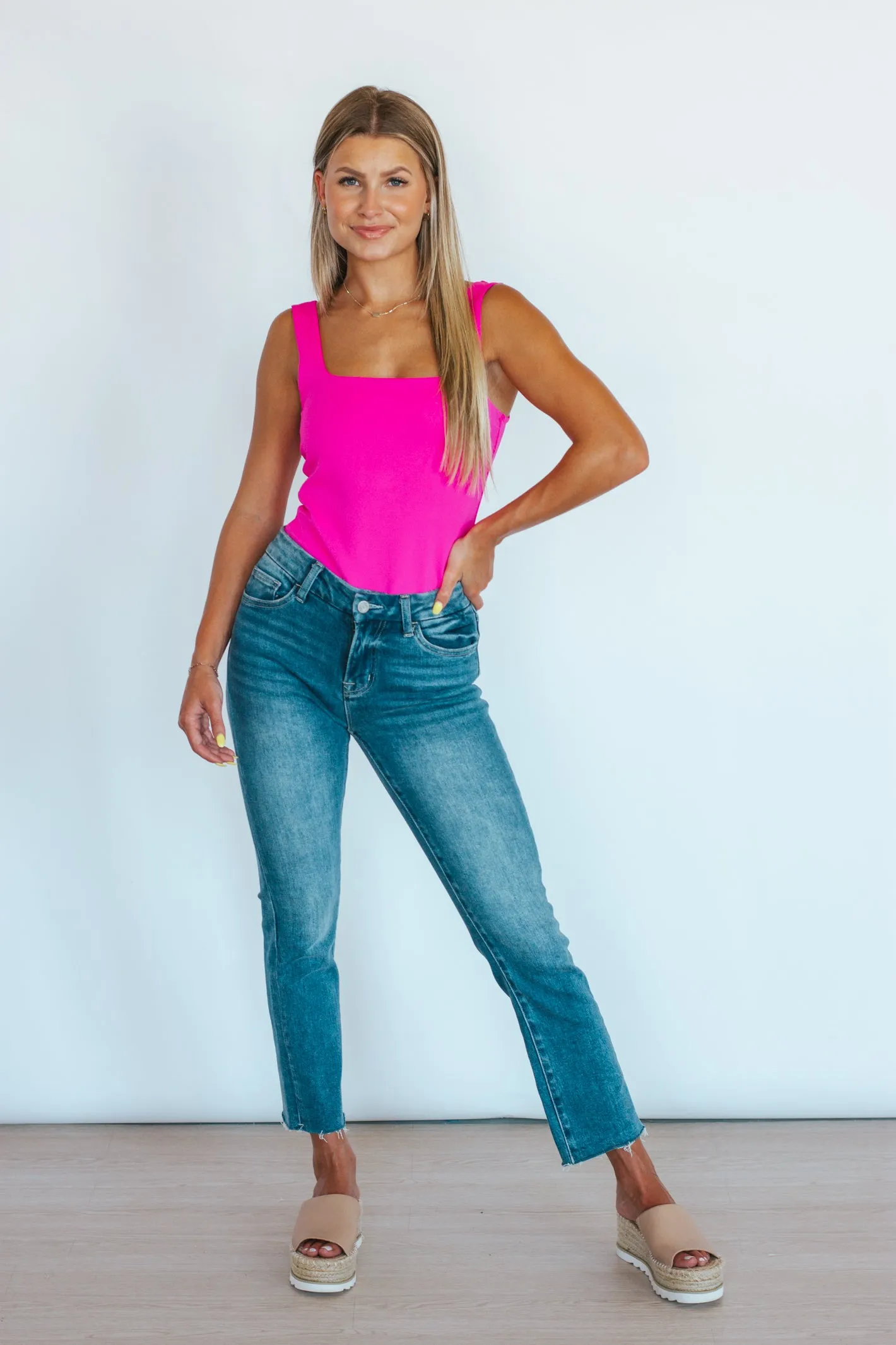 Light Up My Life Fuchsia Bodysuit