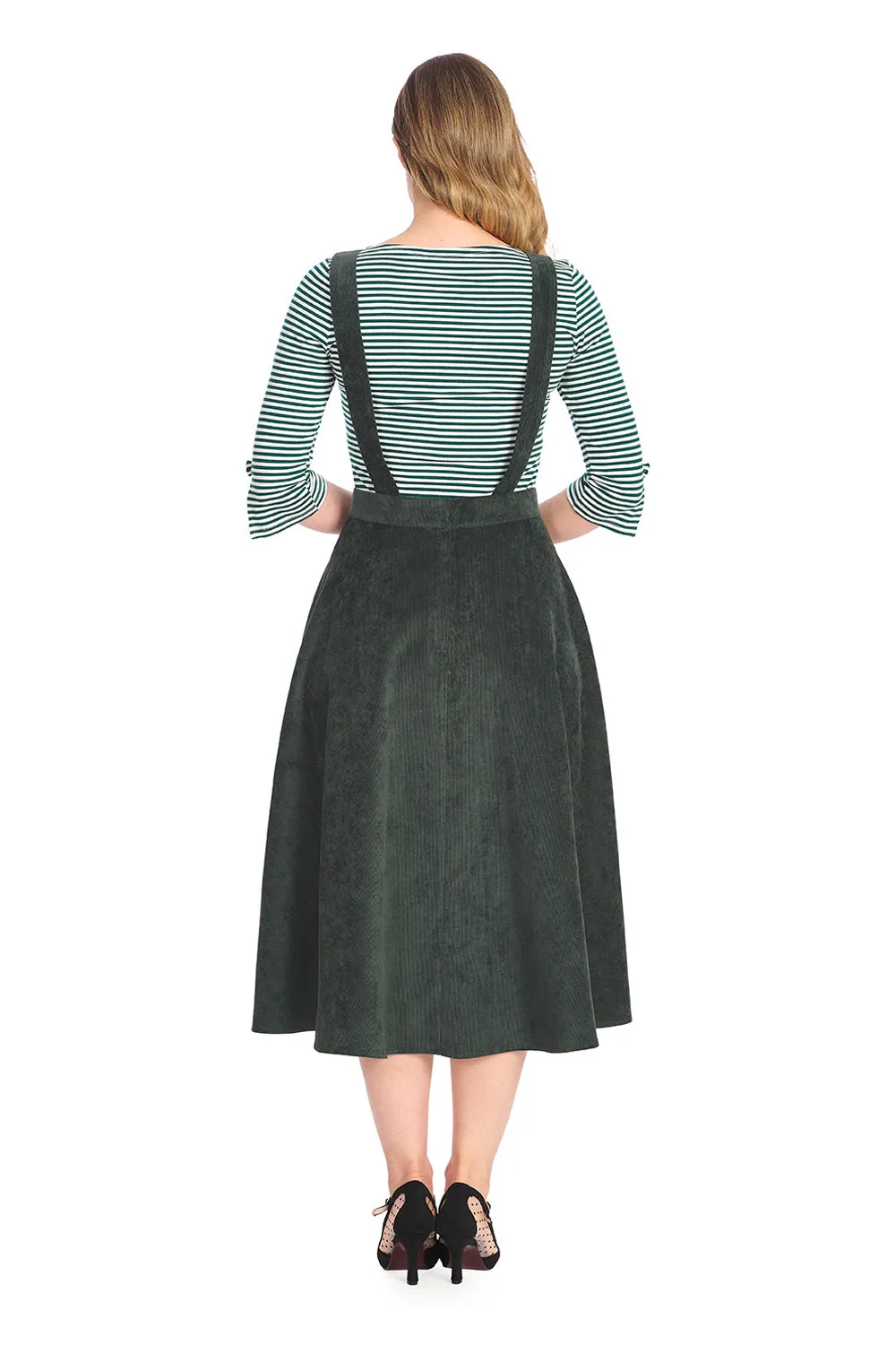 MARY-JANE PINAFORE DRESS