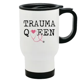 Metal Coffee and Tea Travel Mug Trauma Queen