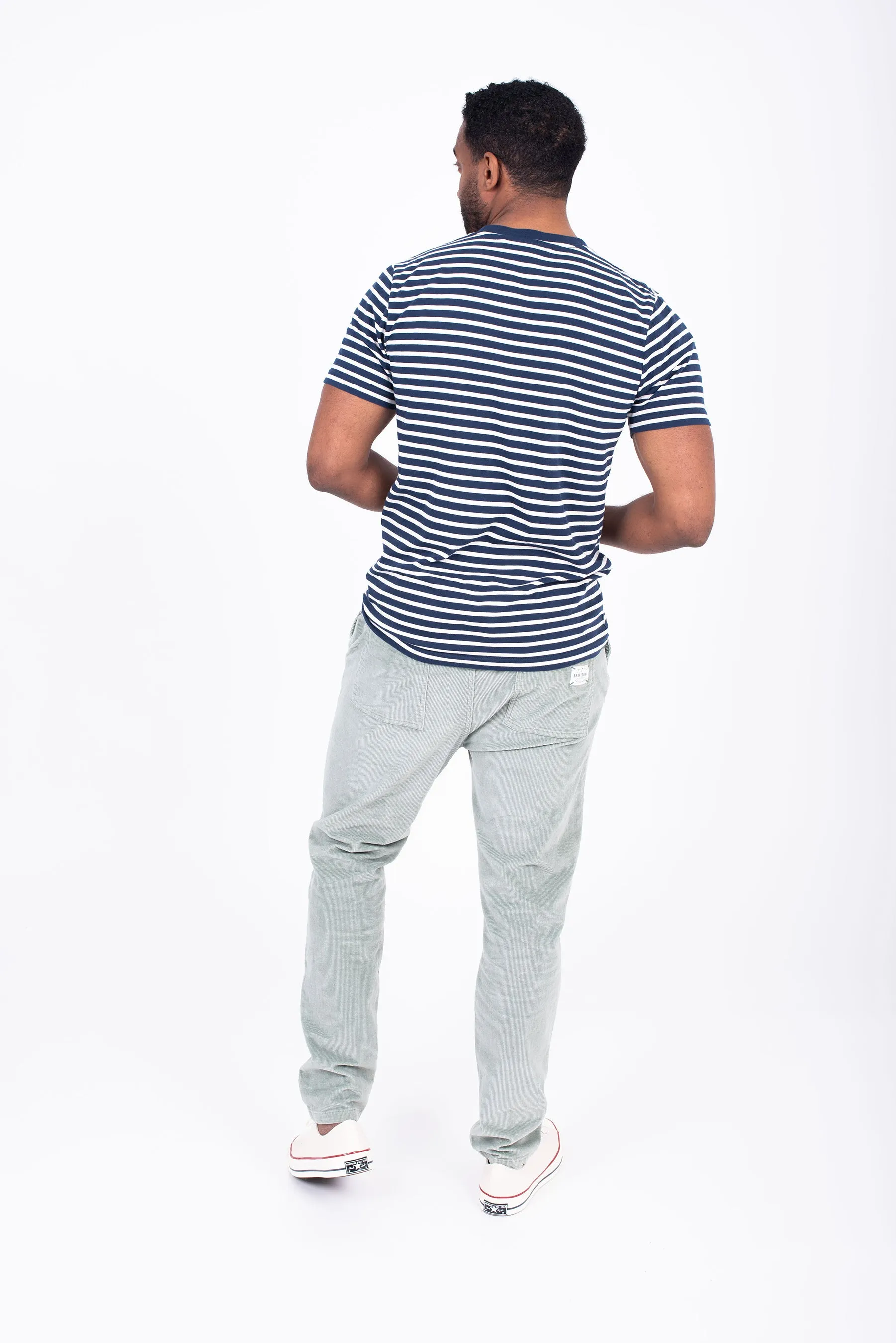 Navy Stripe Tee