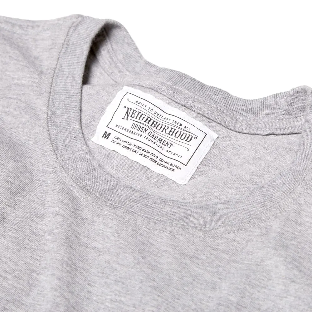 Neighborhood Embroidered TeeGrey