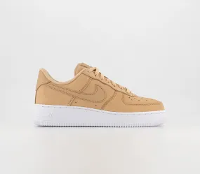 Nike Air Force 1 '07 Prm Vachetta Tan White Trainers