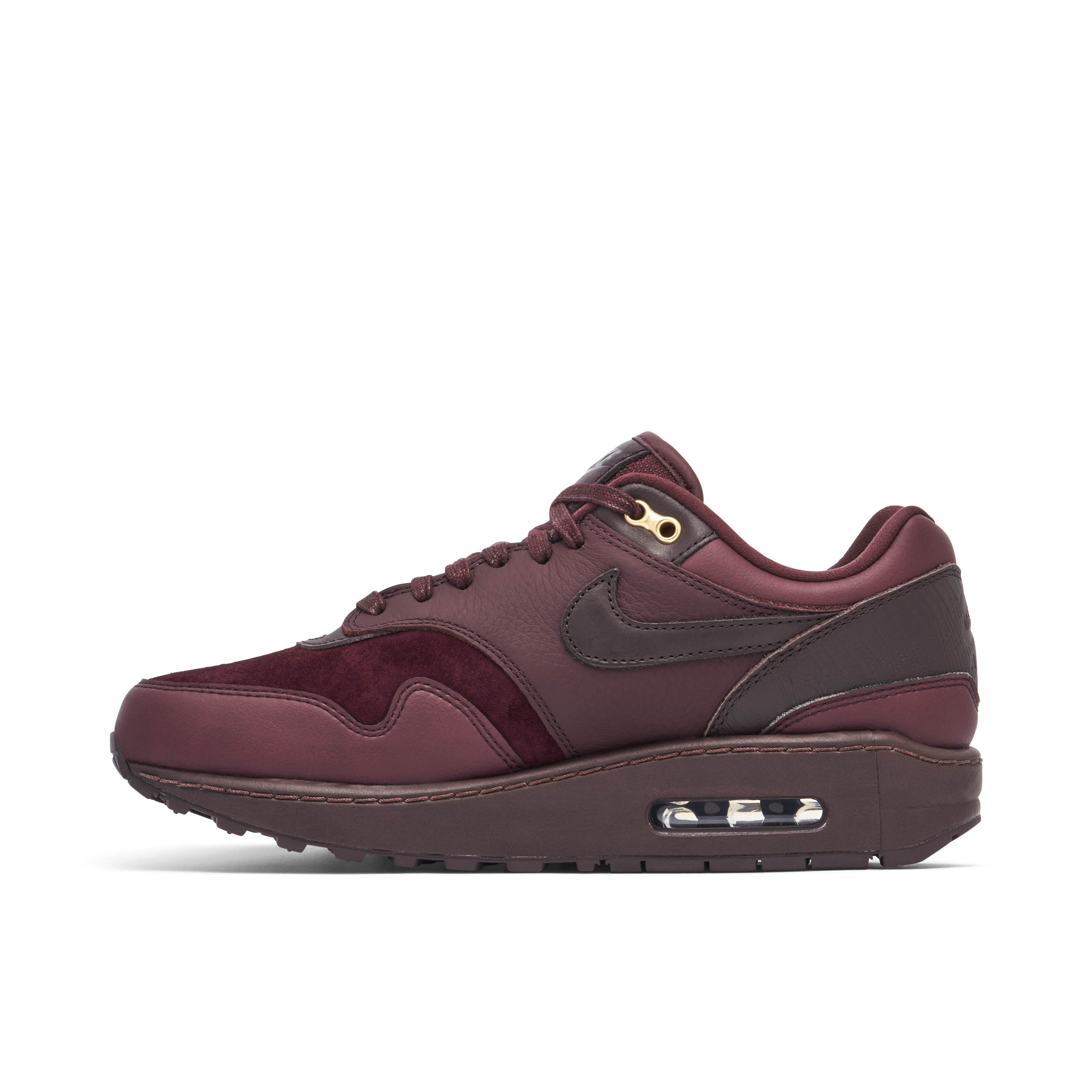 Nike Air Max 1 Burgundy Crush Womens | DV3888-600 | Laced