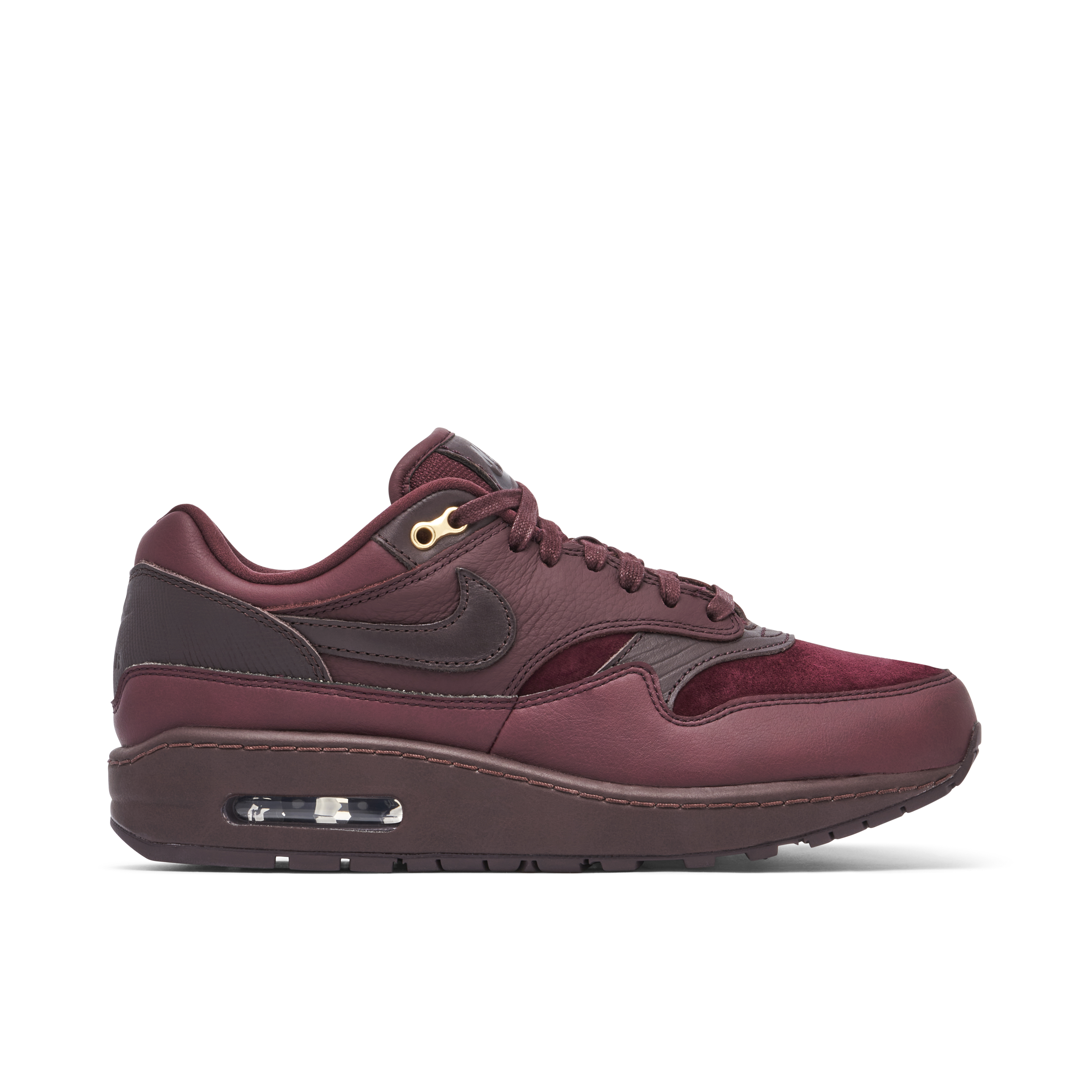 Nike Air Max 1 Burgundy Crush Womens | DV3888-600 | Laced