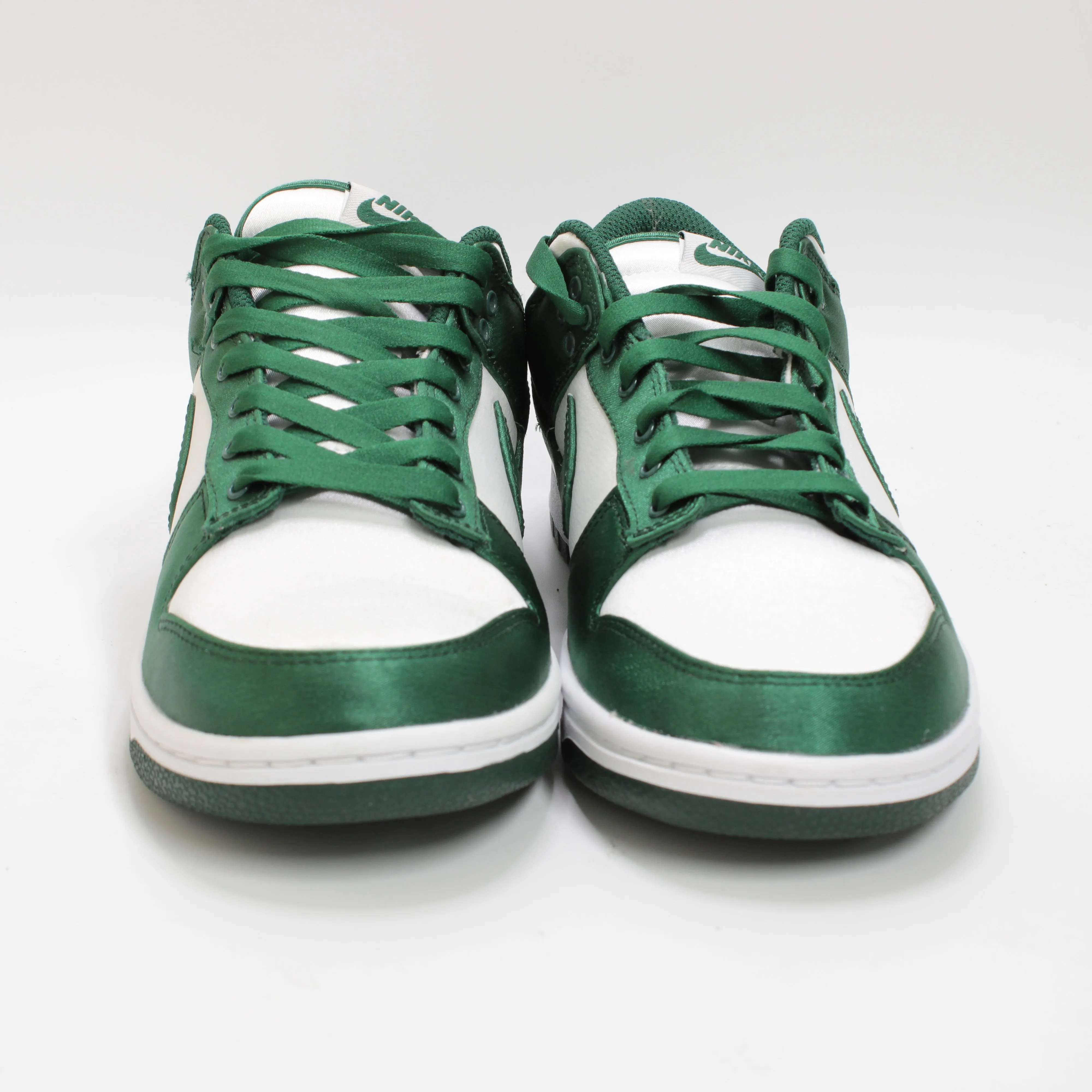 Nike Dunk Low White Team Green Trainers