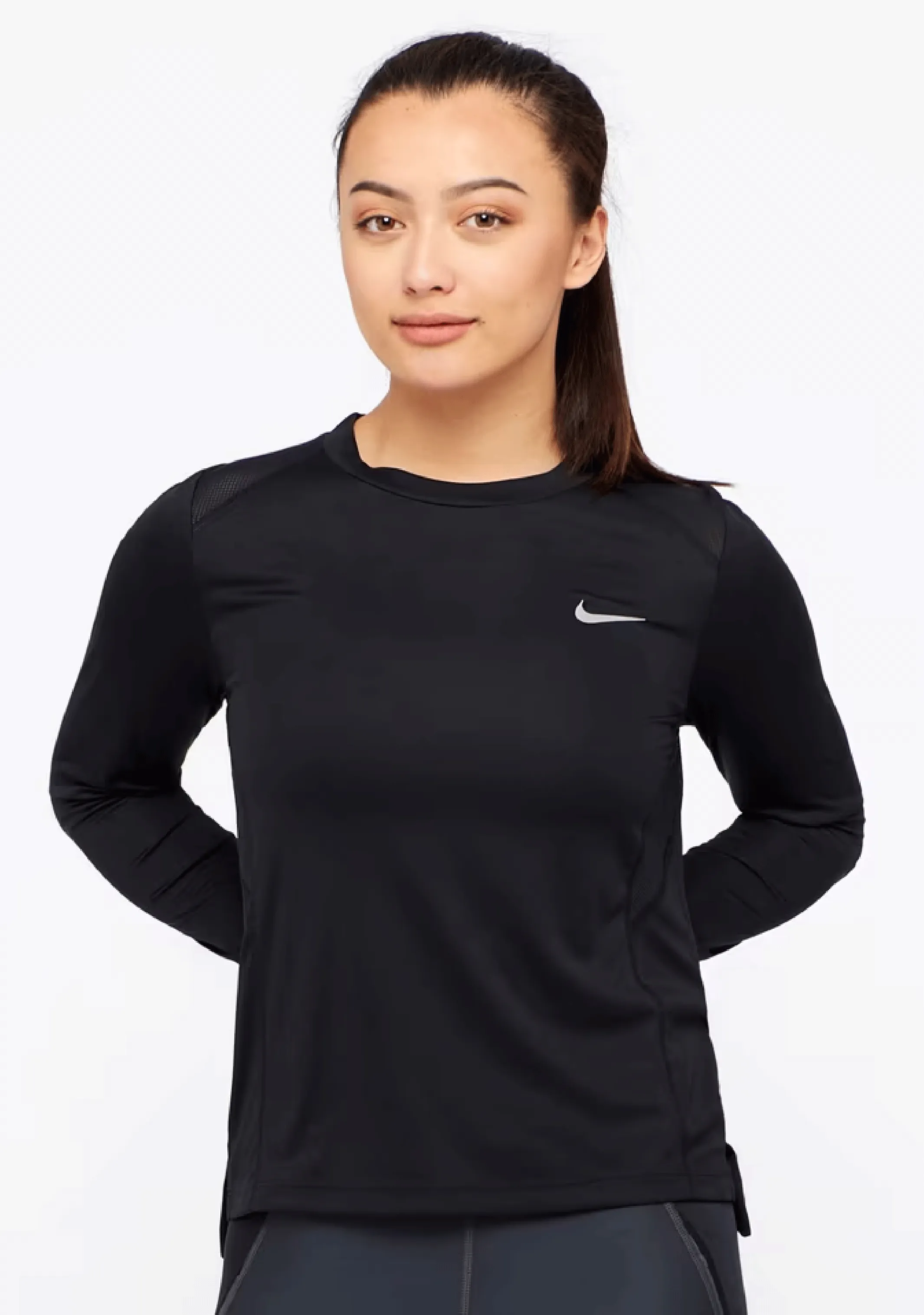 Nike Womens Dri Fit Miller Long Sleeve Top  AT4192 010