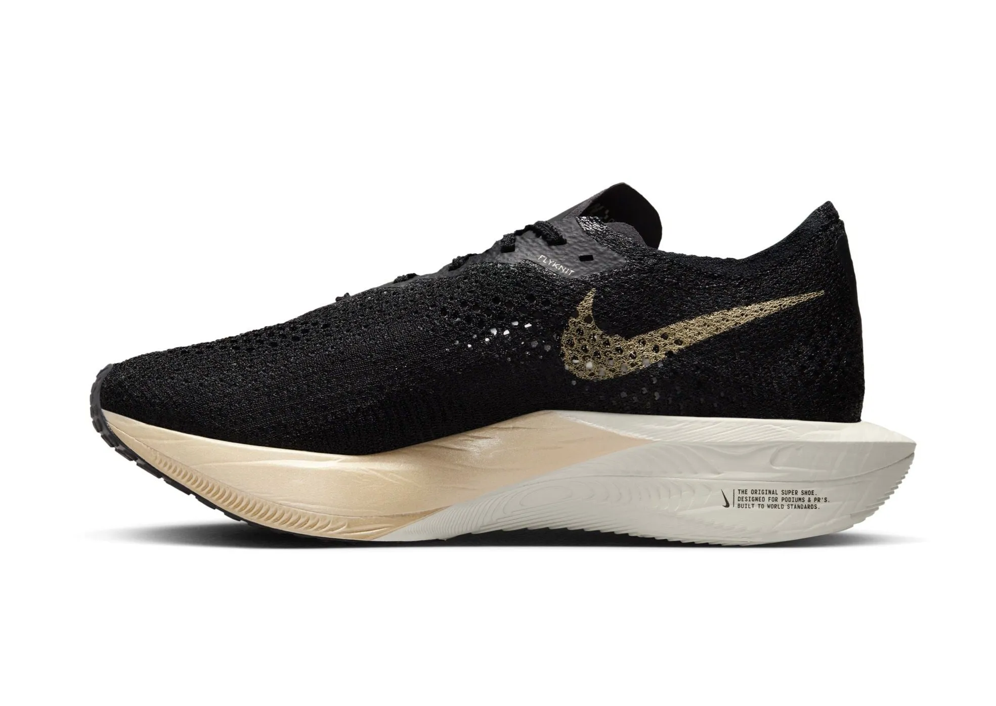 Nike Zoomx Vaporfly Next% 3 - Black/ Metallic Gold (Womens)