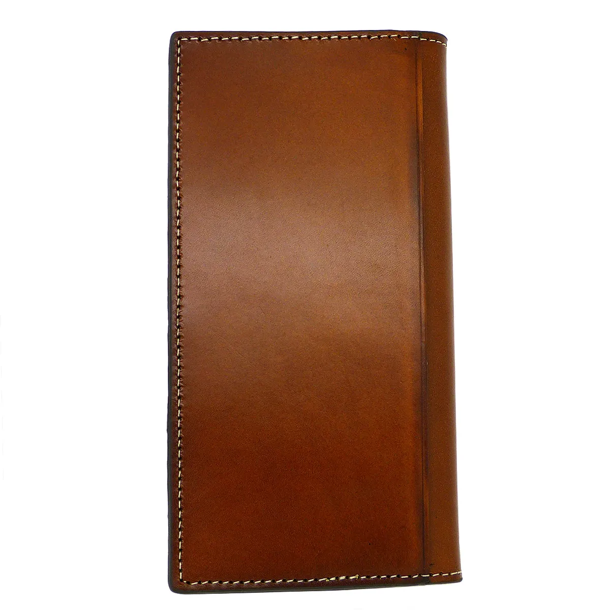 Nocona Western Mens Wallet Checkbook Cover PRO Rodeo Leaf Heavy Tooled Leather