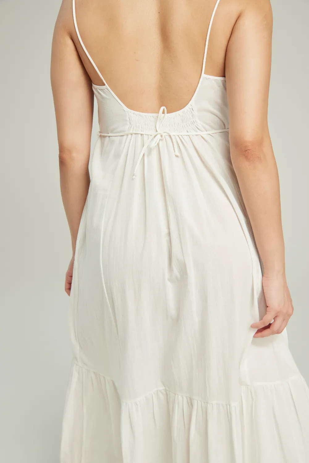 Organic Cotton Maxi Trapeze Dress