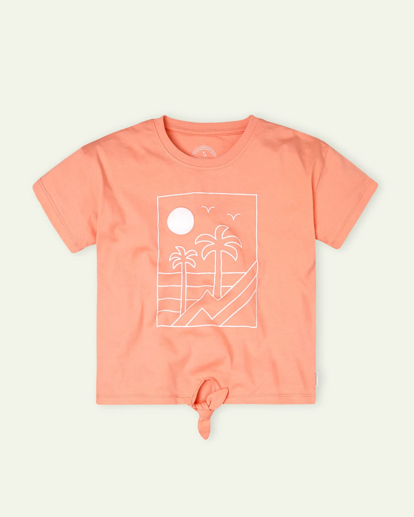 Peach Oversized T-Shirt