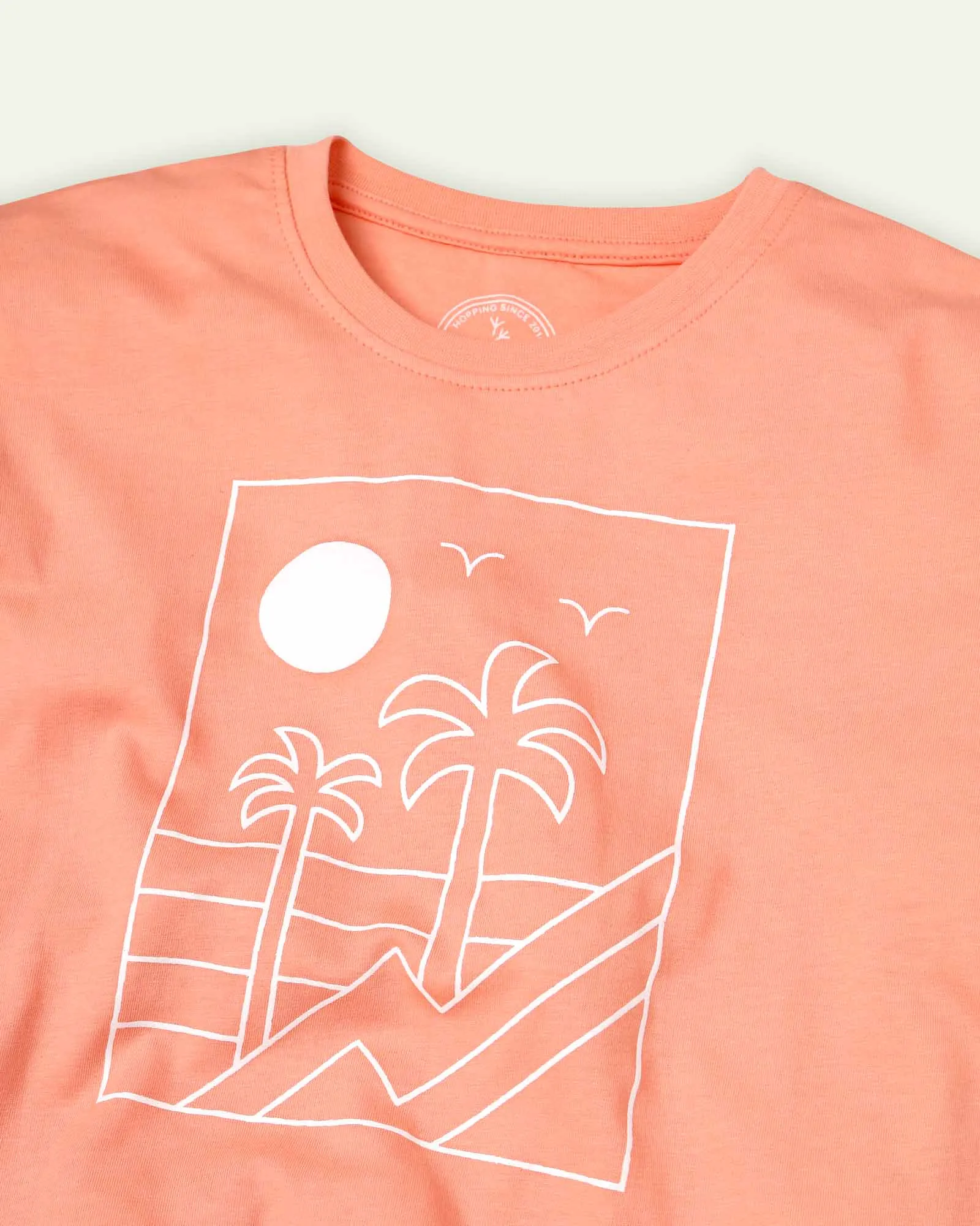 Peach Oversized T-Shirt