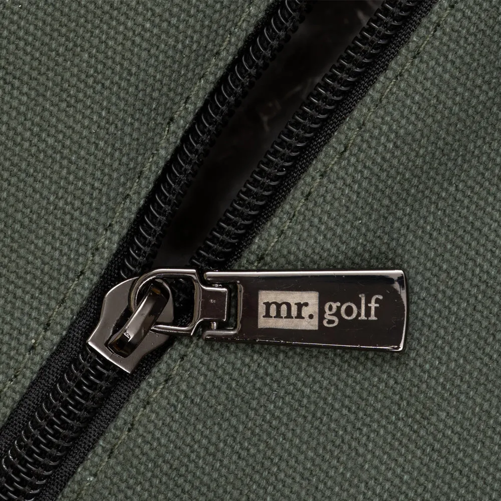 Personalised Premium Golf Shoe Bag (Olive Green)