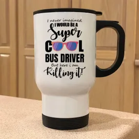 Personalized Metal Coffee and Tea Travel Mug A Super Cool Professional