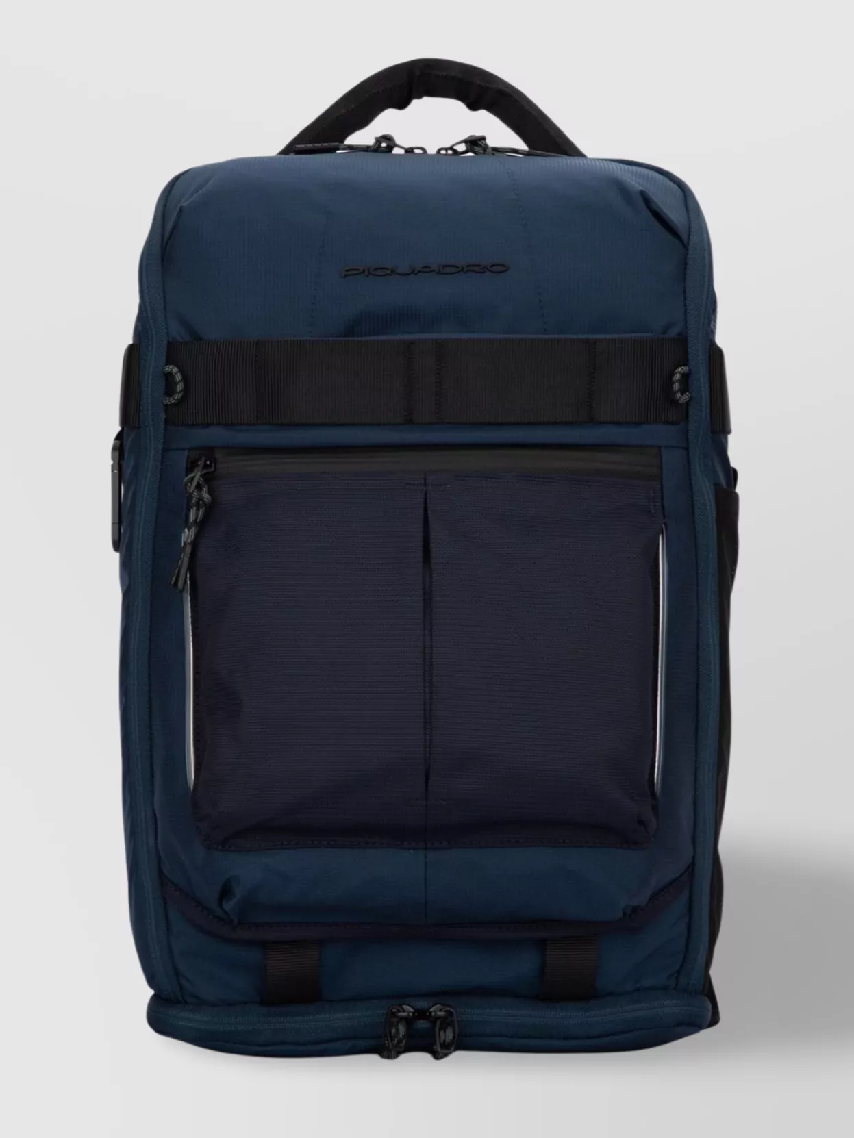 Piquadro   Backpack with adjustable straps and front pocket