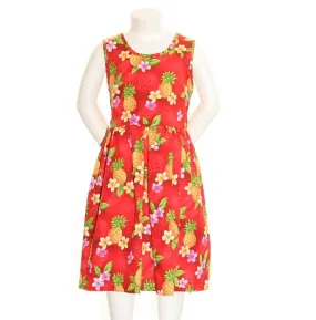 Poipu-Pineapple Girls Dress