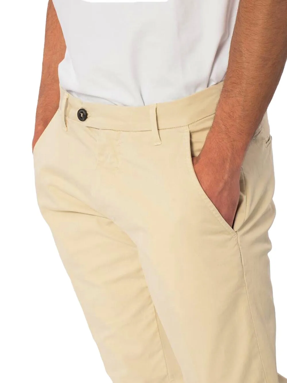 Roy Roger's Pantalone Uomo New Rolf Man Mastice