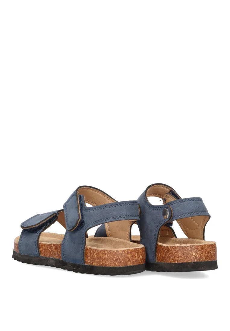 SANDALIA DOBLE VELCRO ETIKA TAMARIZ 17205 NIO, AZUL