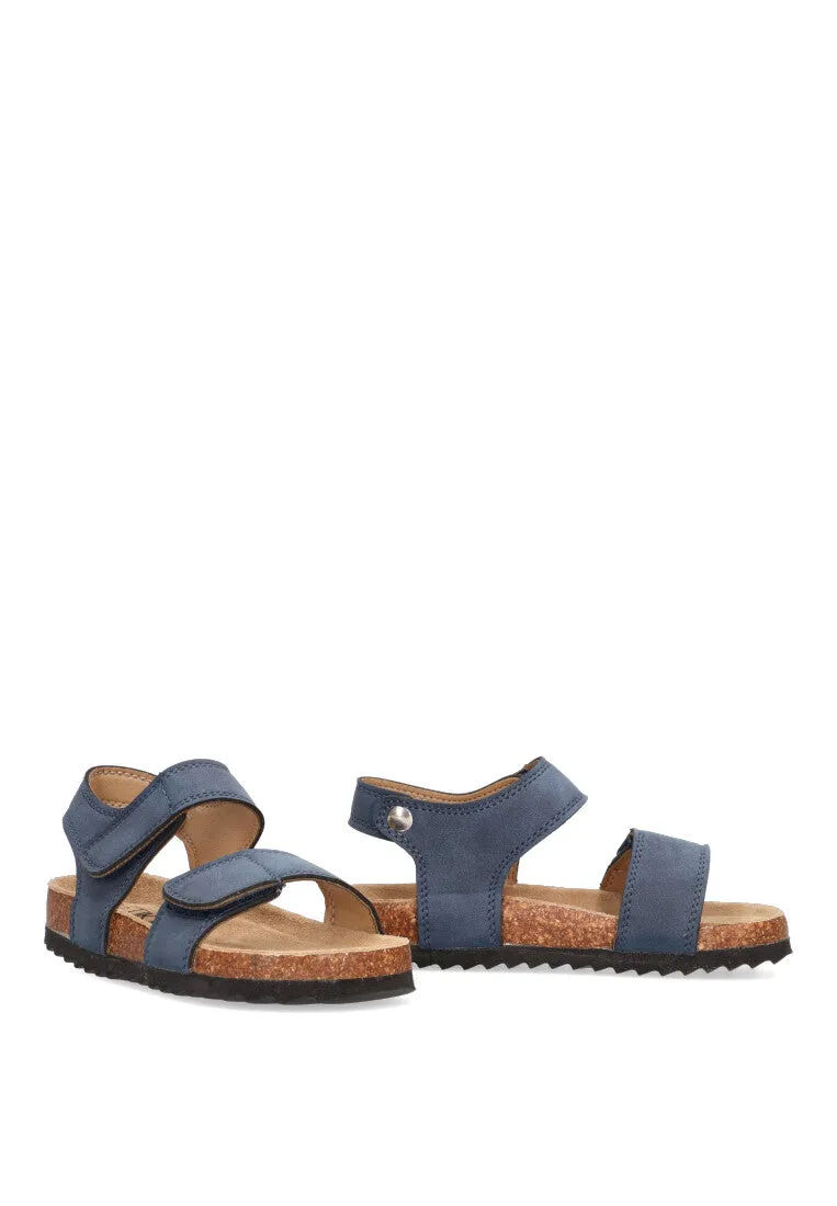 SANDALIA DOBLE VELCRO ETIKA TAMARIZ 17205 NIO, AZUL