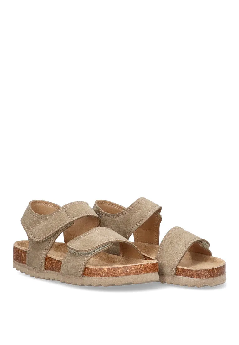 SANDALIA DOBLE VELCRO ETIKA TAMARIZ 17205 NIO, BEIGE