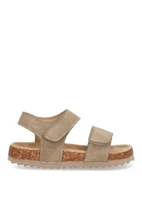 SANDALIA DOBLE VELCRO ETIKA TAMARIZ 17205 NIO, BEIGE