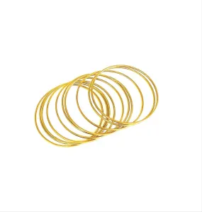 Simple Brass Bangles