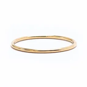 Simple Gold Stacker Ring