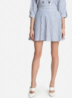 Skater Stripe Skirt