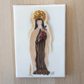 St. Terese of Lisieux Original Painting {5x7}